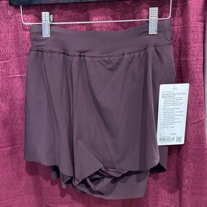 Lululemon Athletica Maroon fast and free high rise